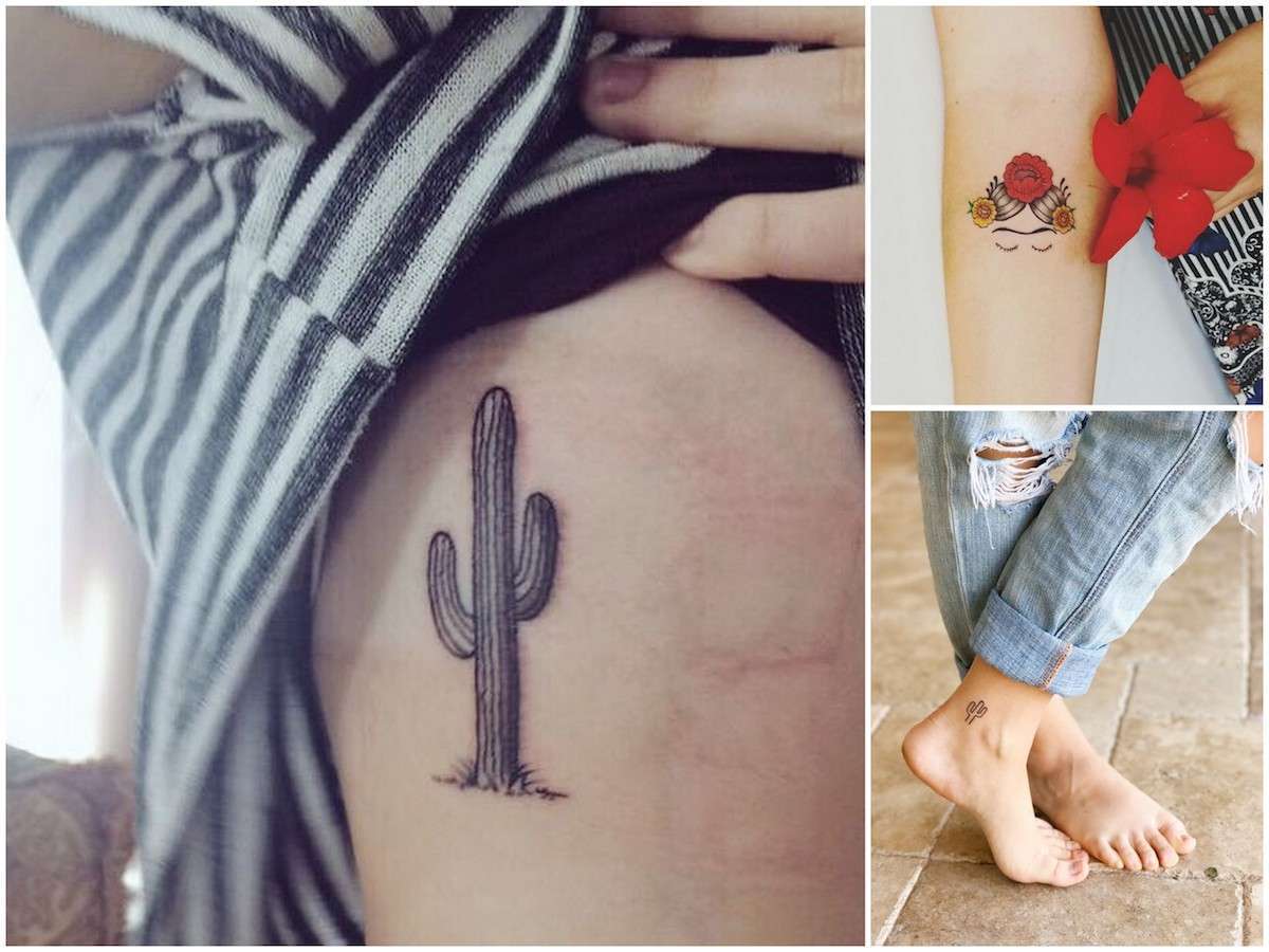 Tatuaggio cactus, il significato e i disegni stilizzati più belli