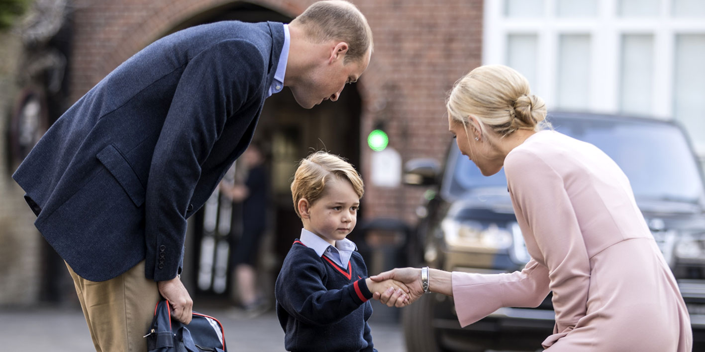 Il Principe George a scuola: vietato al royal baby di avere un migliore amico