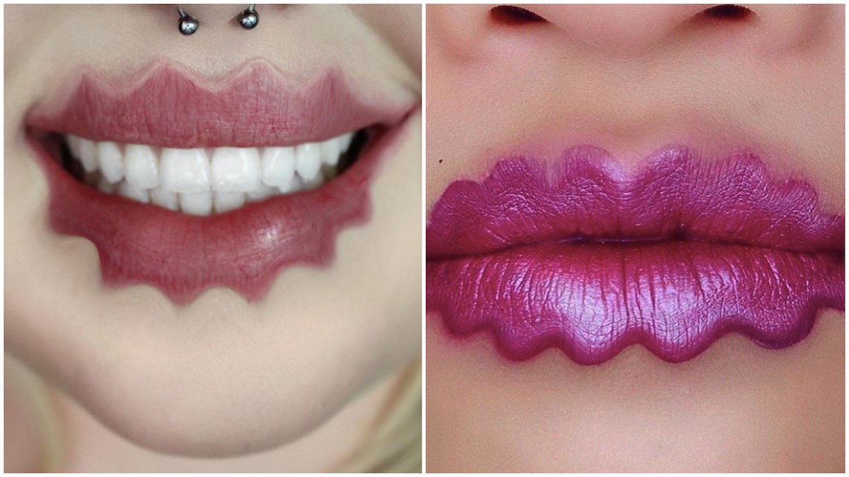 Labbra ondulate: le #SquigglyLips conquistano Instagram