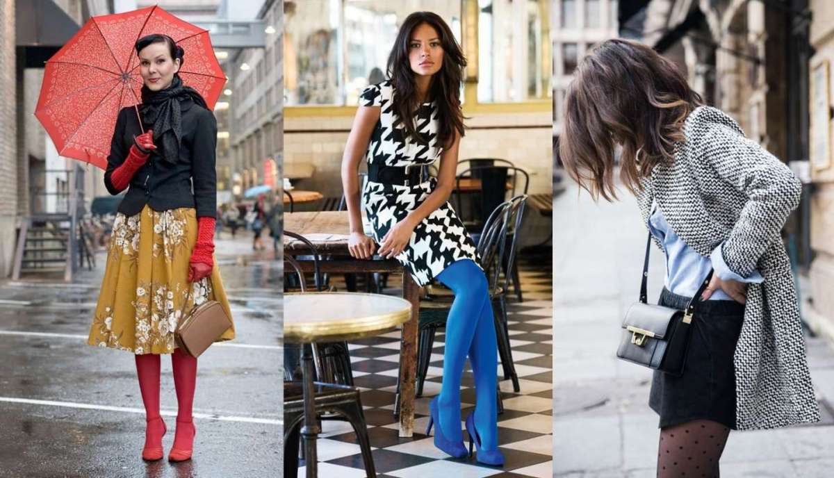 Collant, come abbinarli a scarpe e vestiti per look fashion | Pourfemme