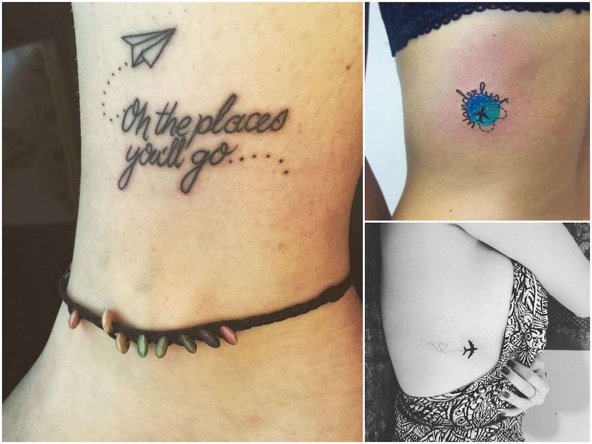 Tatuaggi a tema viaggio: i migliori tattoo per chi ama viaggiare