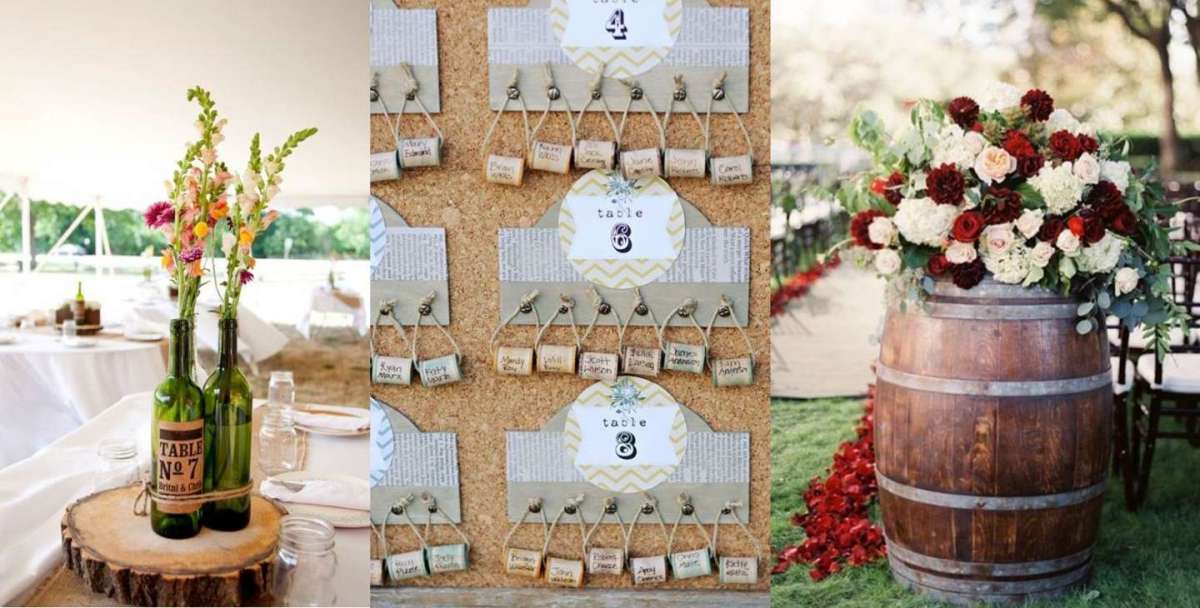 Matrimonio a tema vino: idee per decorazioni e consigli ...