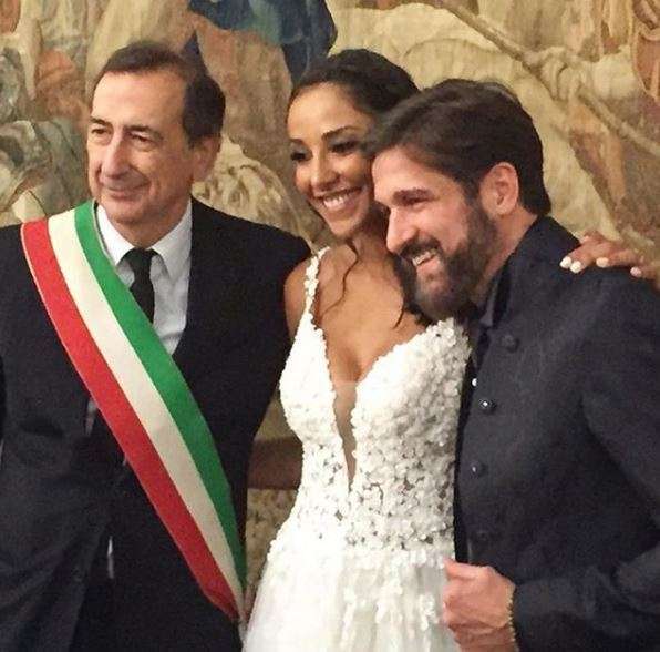 Juliana Moreira sposa il matrimonio con Edoardo Stoppa