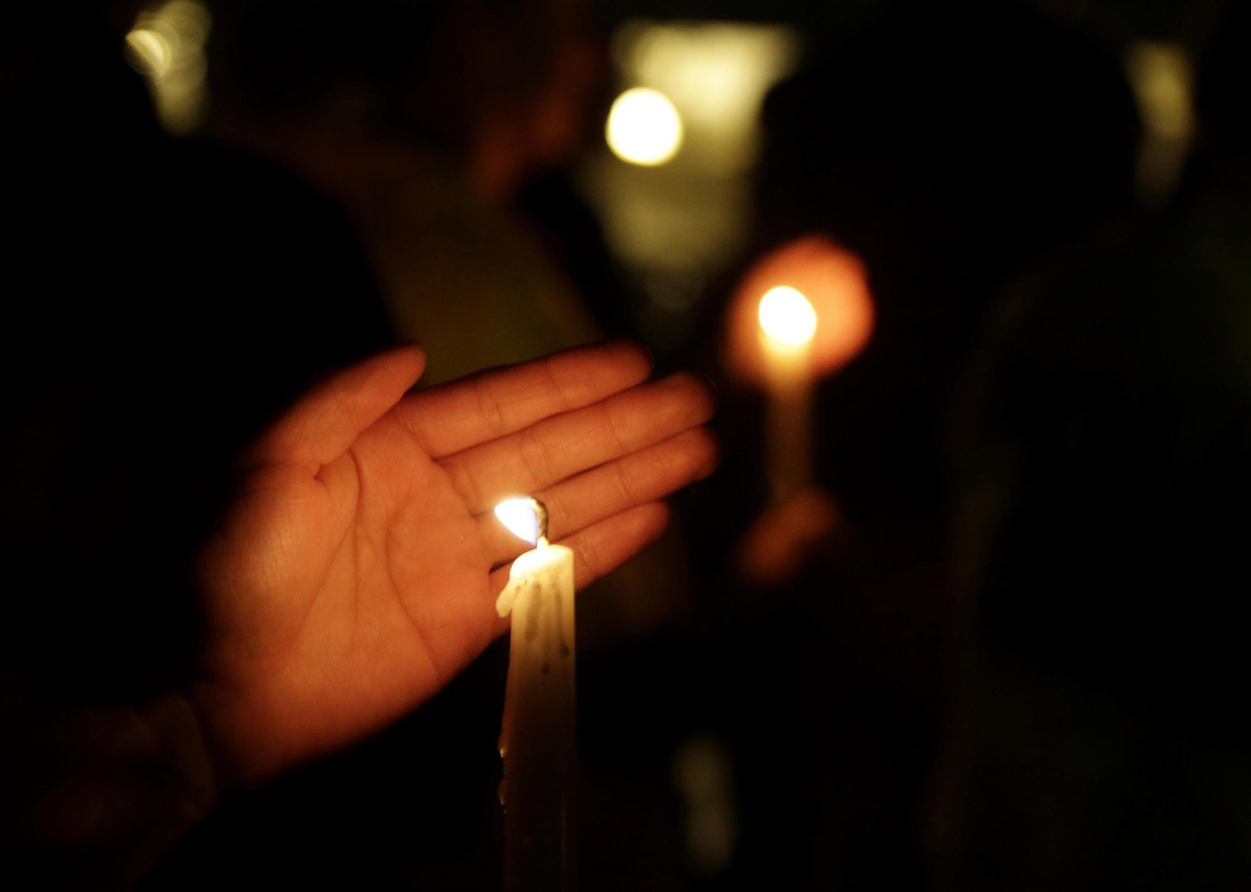 Candlelight vigil for victims of Las Vegas mass shooting