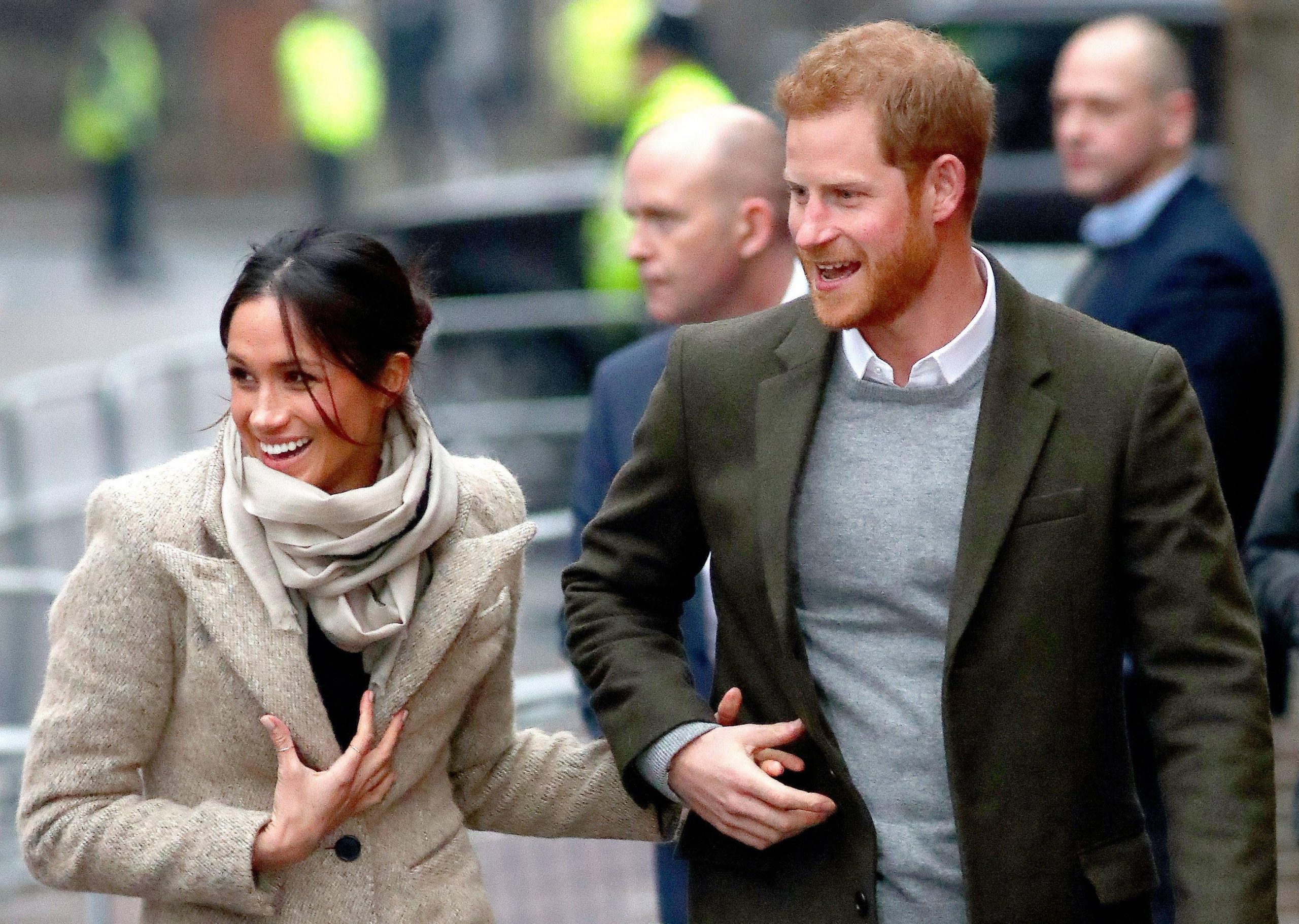 Prince Harry and Meghan Markle visit Britxton