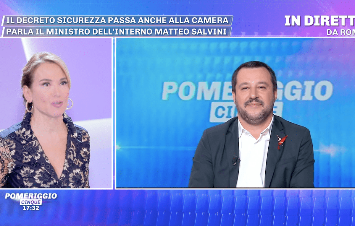 Matteo Salvini a Pomeriggio Cinque: ‘Sono single, ora lasciate in pace Elisa Isoardi’