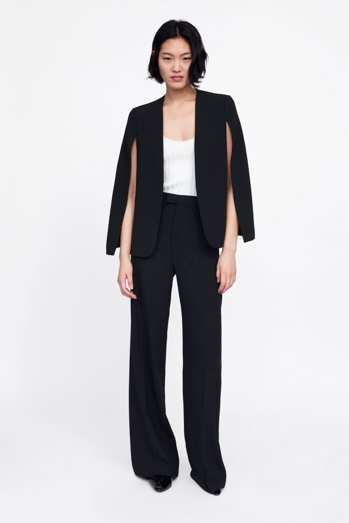 Tailleur nero Zara