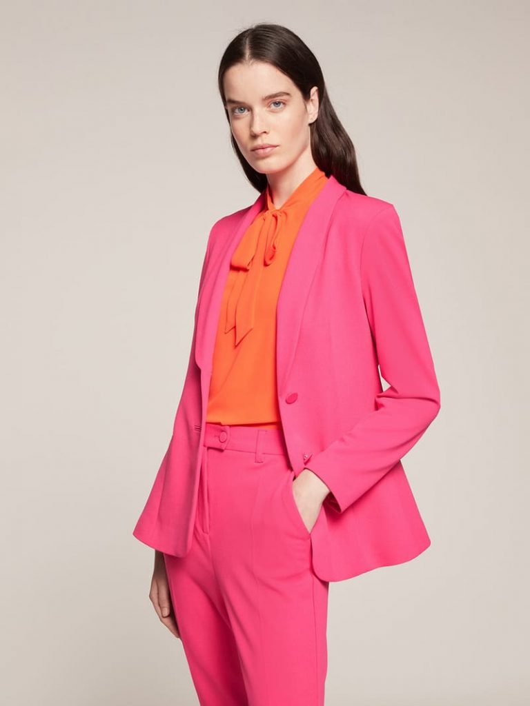 blazer fucsia motivi nuova collezione primavera 2022