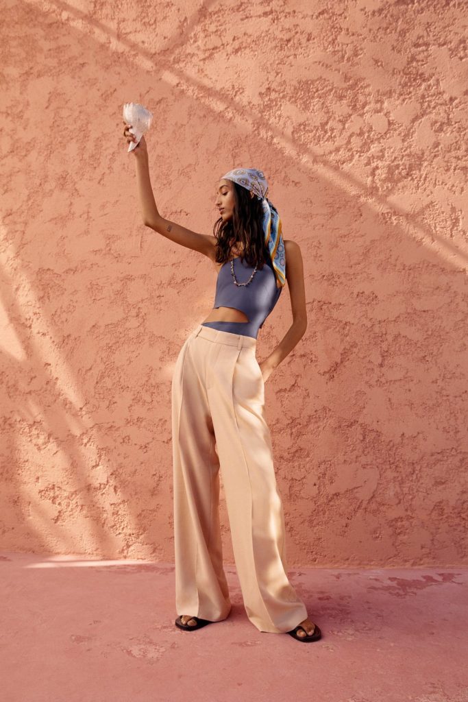 pantaloni a palazzo Zara
