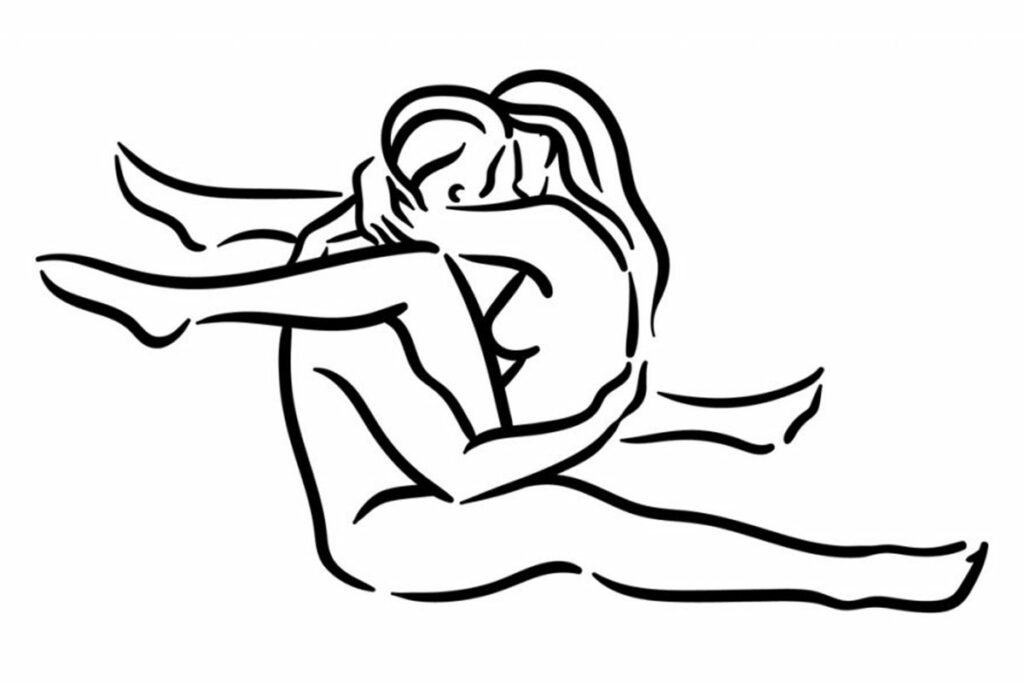 posizione foglia kamasutra illustrata