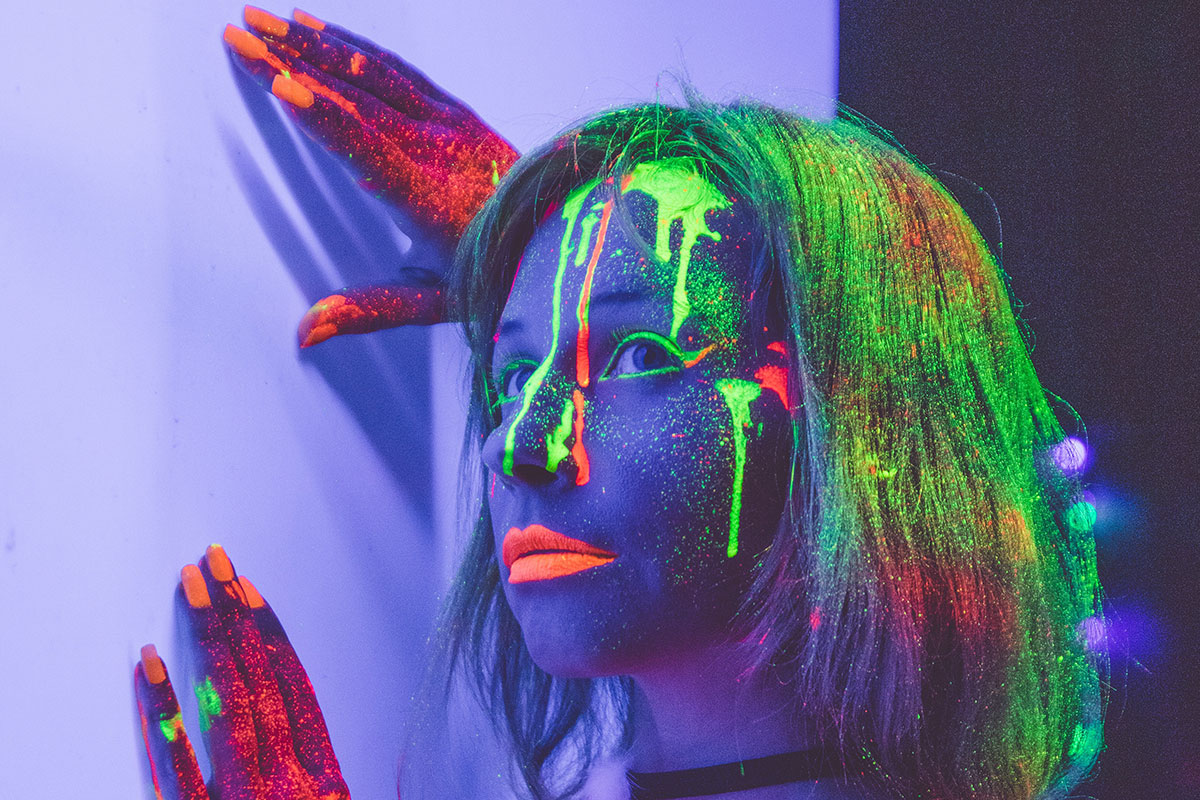 unghie fluo