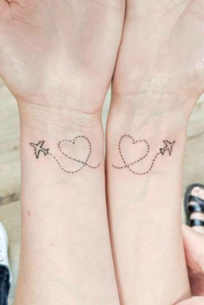 coppia tatuaggio idea