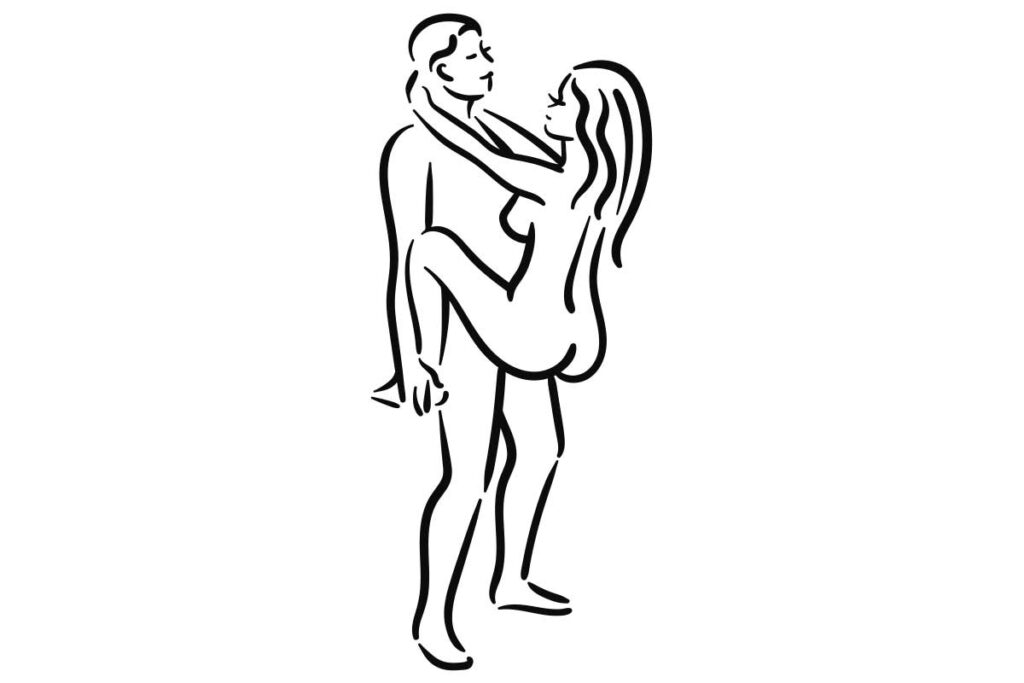 posizione della giravolta kamasutra