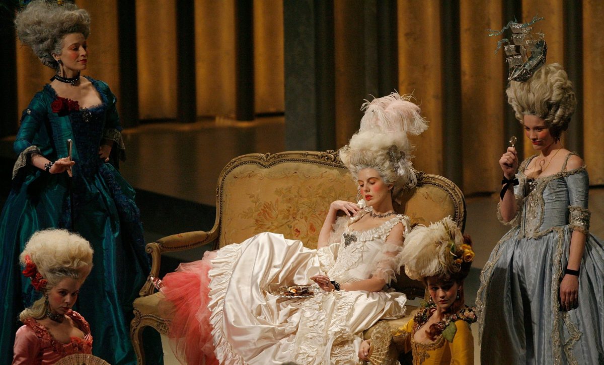 Una rappresentazione di Maria Antonietta sul palco degli Oscar del 2007