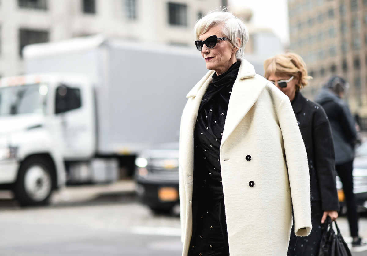 Maye Musk street style