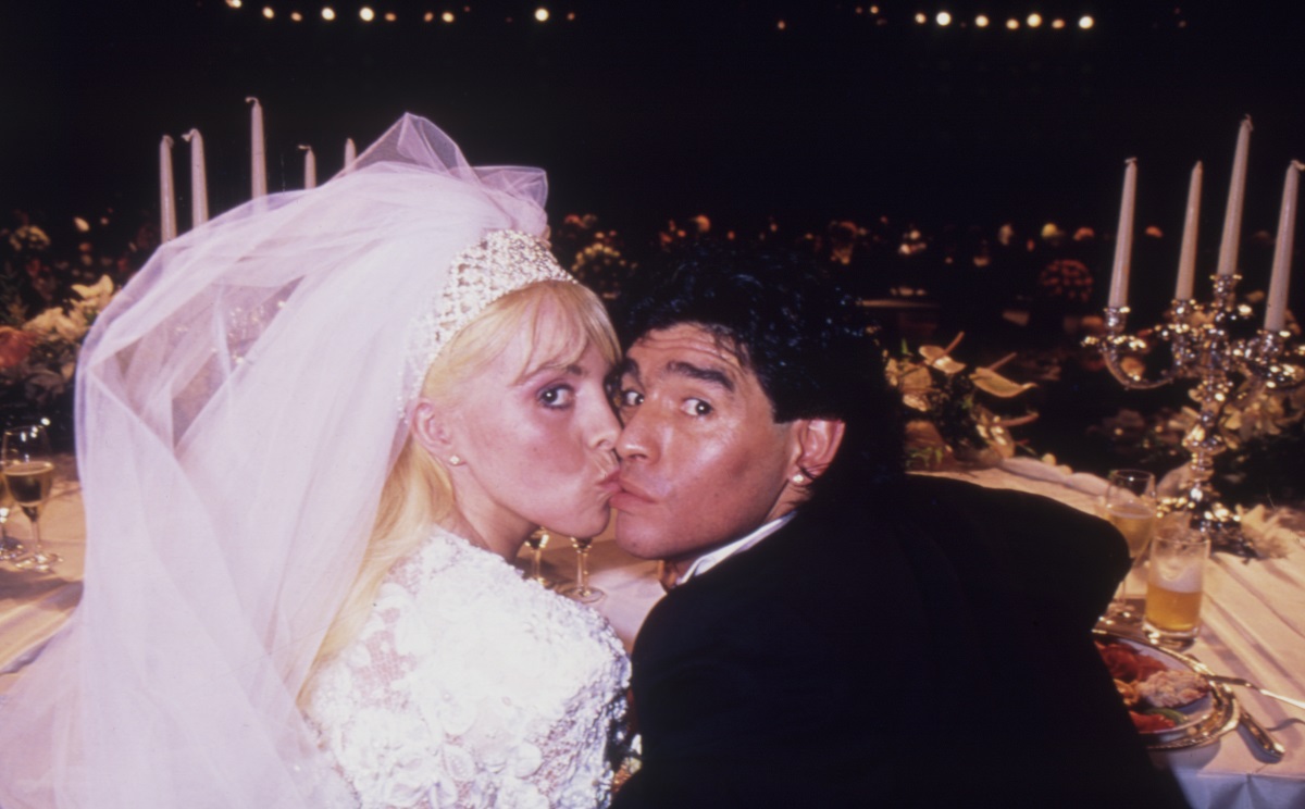 Diego Armando Maradona e il matrimonio del secolo con Claudia Villafane