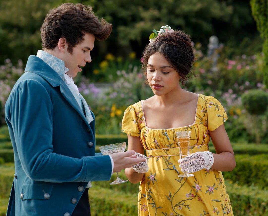 Bridgerton - una scena della serie tv