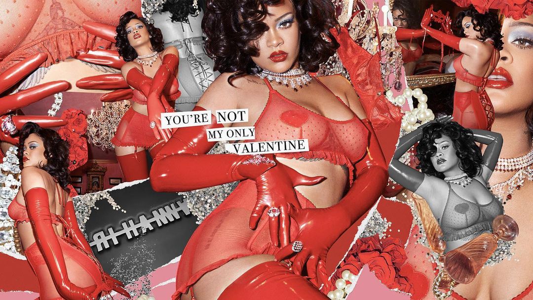 San Valentino secondo Rihanna: rosso e super sexy, come la collezione di Savage x Fenty