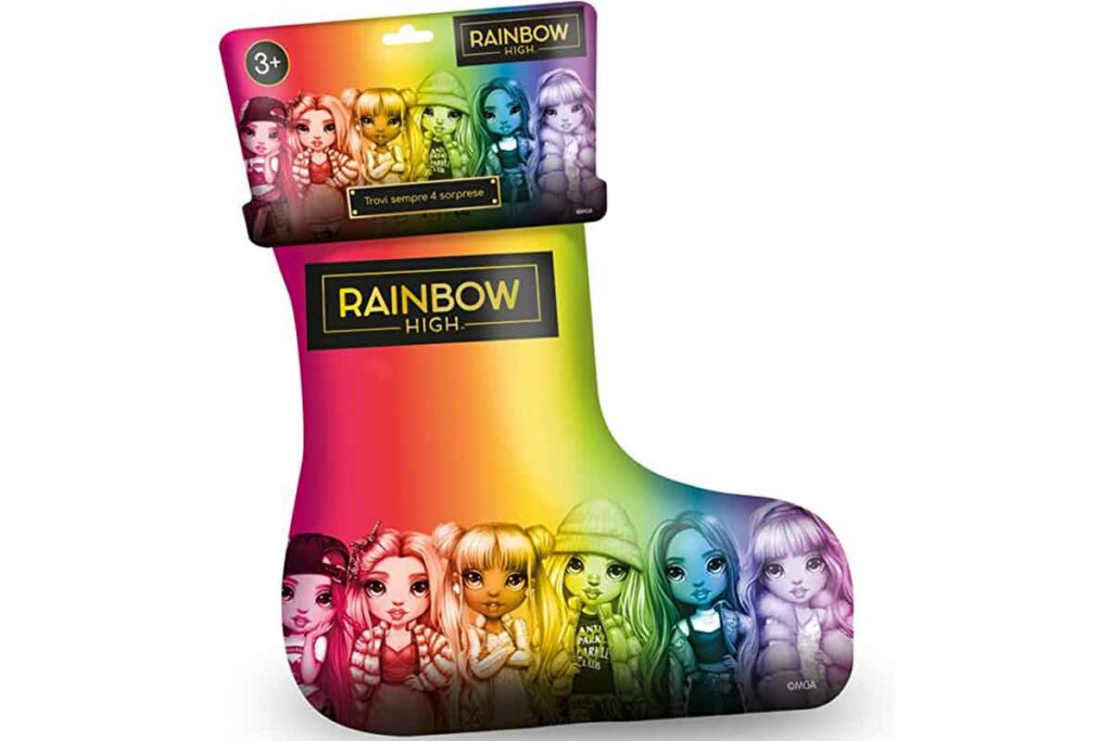 calza befana rainbow high