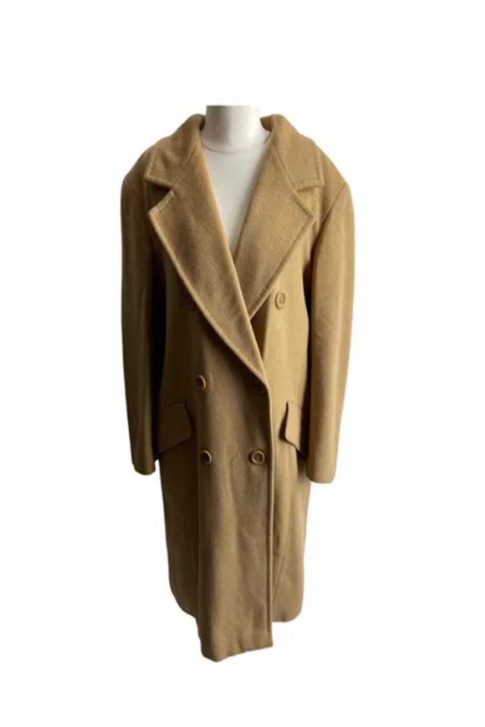 cappotto color cammello max mara