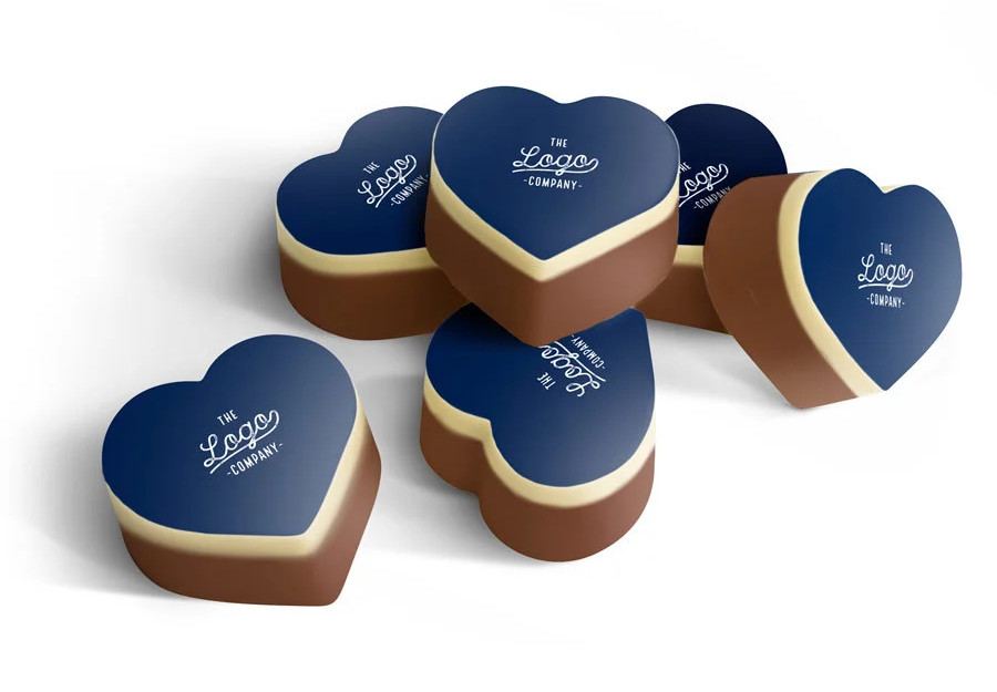 cioccolatini a forma di cuore