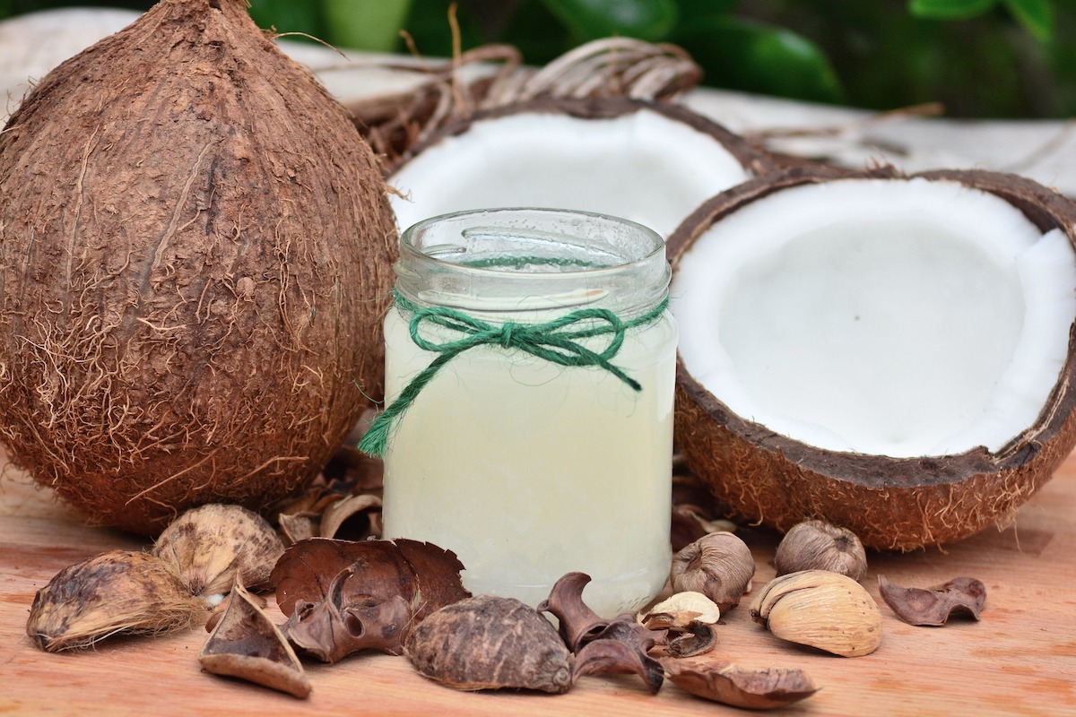 olio di cocco noci vasetto