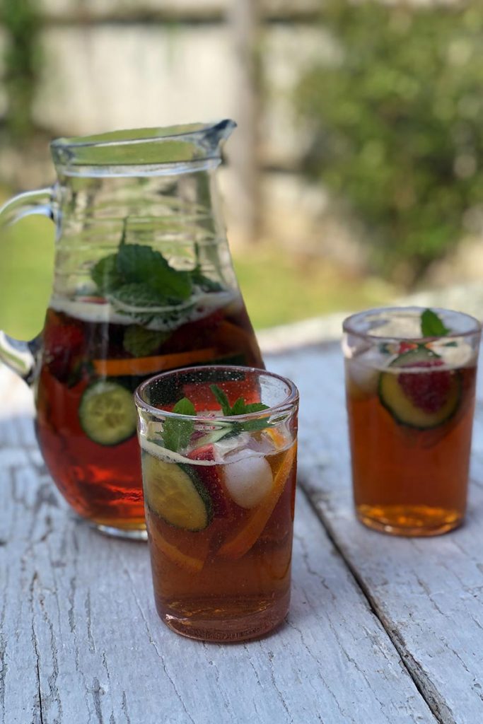 pimms bevanda bicchieri