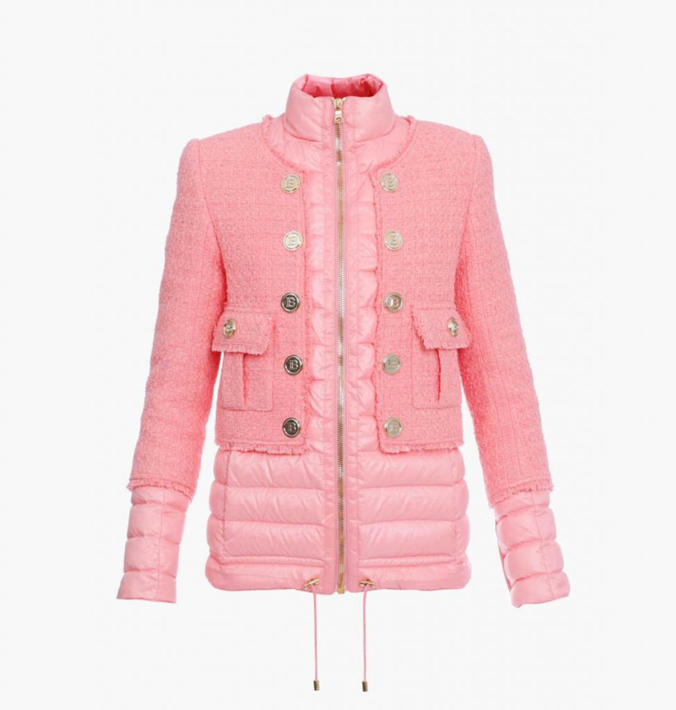 Piumino rosa inverno 2021