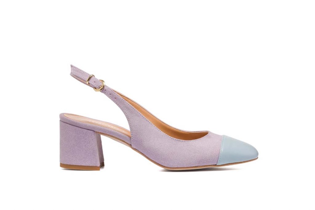 scarpe lola ferres lilla azzurre