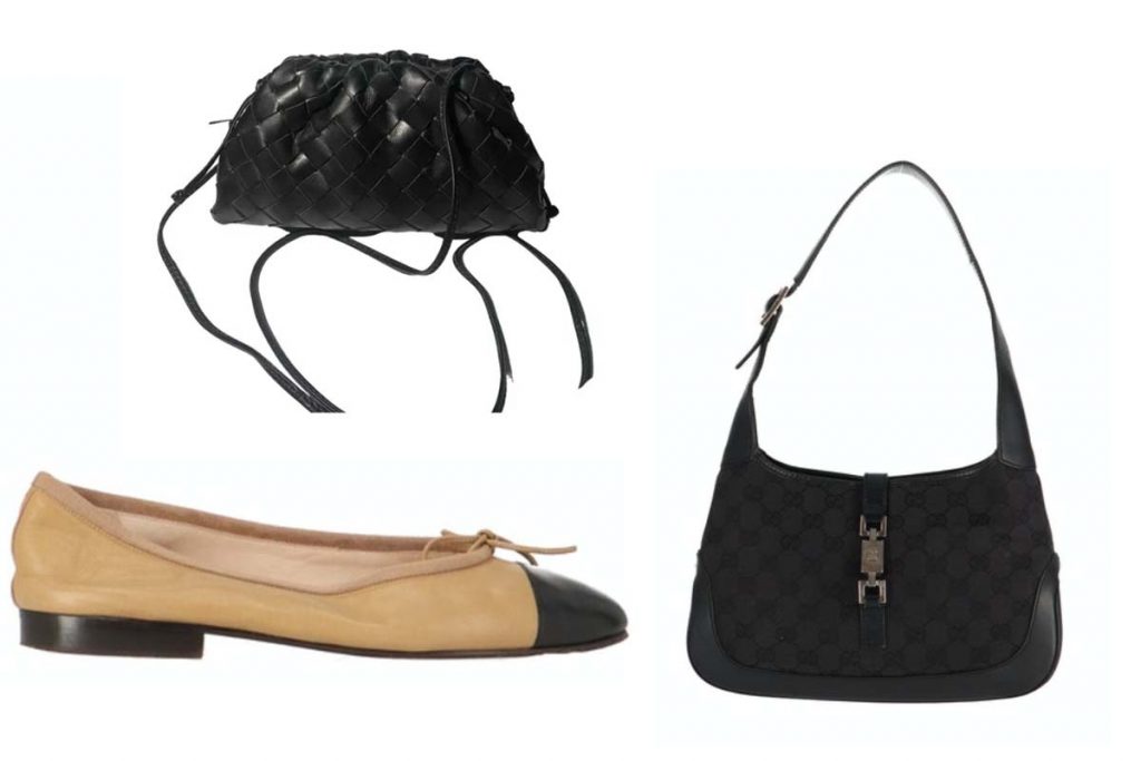 scarpe chanel borsa jackie gucci bottega veneta