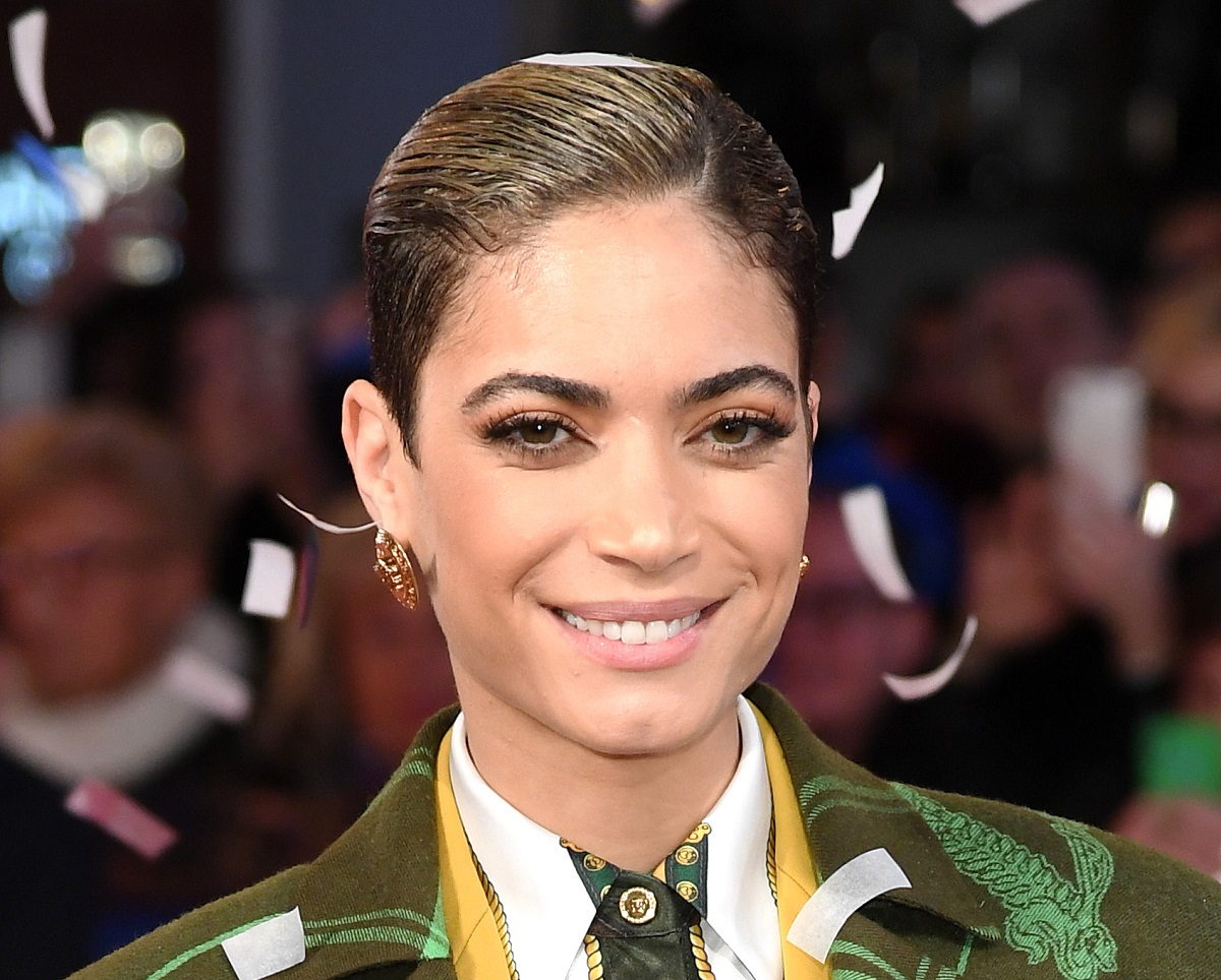 Elodie Di Patrizi aka Elodie partecipa al tappeto rosso di apertura al 70 ° Festival di Sanremo (Festival di Sanremo) al Teatro Ariston il 03 febbraio 2020
