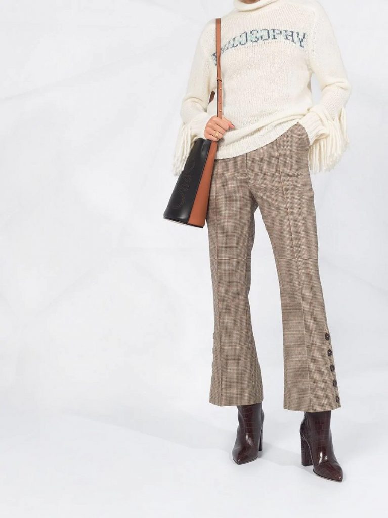 Philosophy Di Lorenzo Serafini Maglione con frange