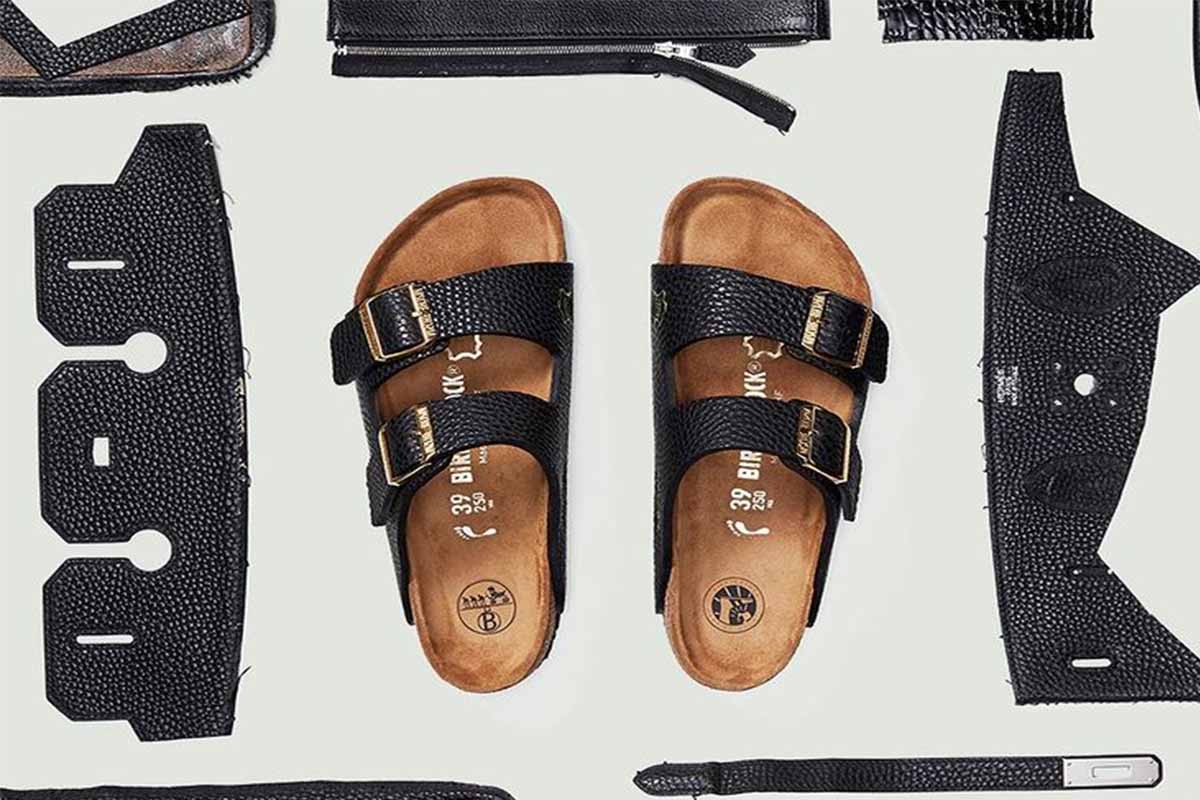 Il collettivo MSCHF ha realizzato delle Birkenstock con la pelle delle Birkin di Hermès