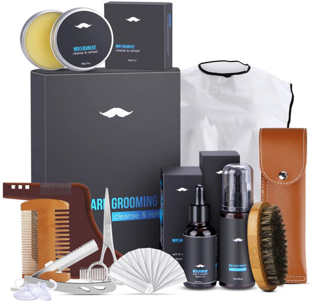 kit da barba per festa del papà