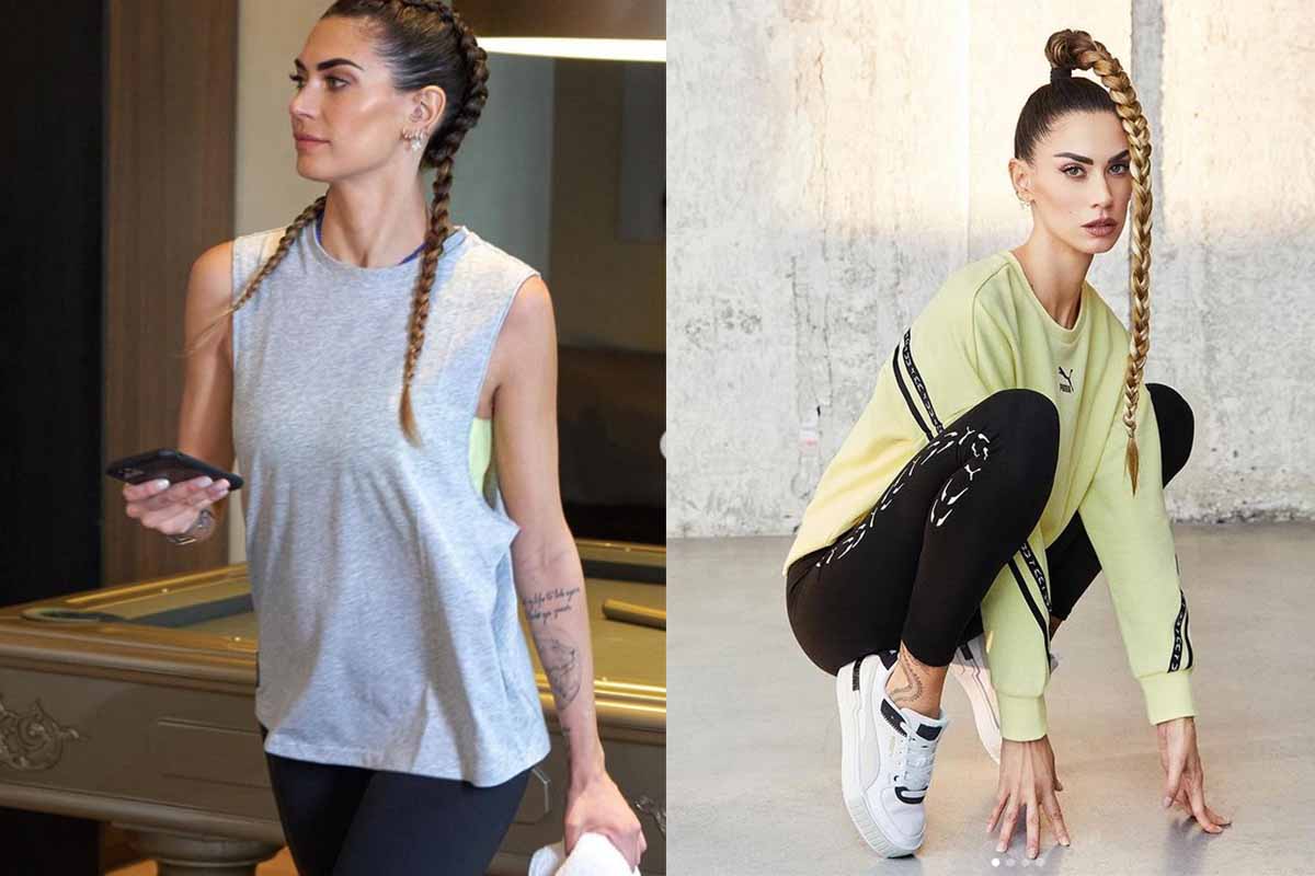 I migliori look sportivi da copiare da Melissa Satta