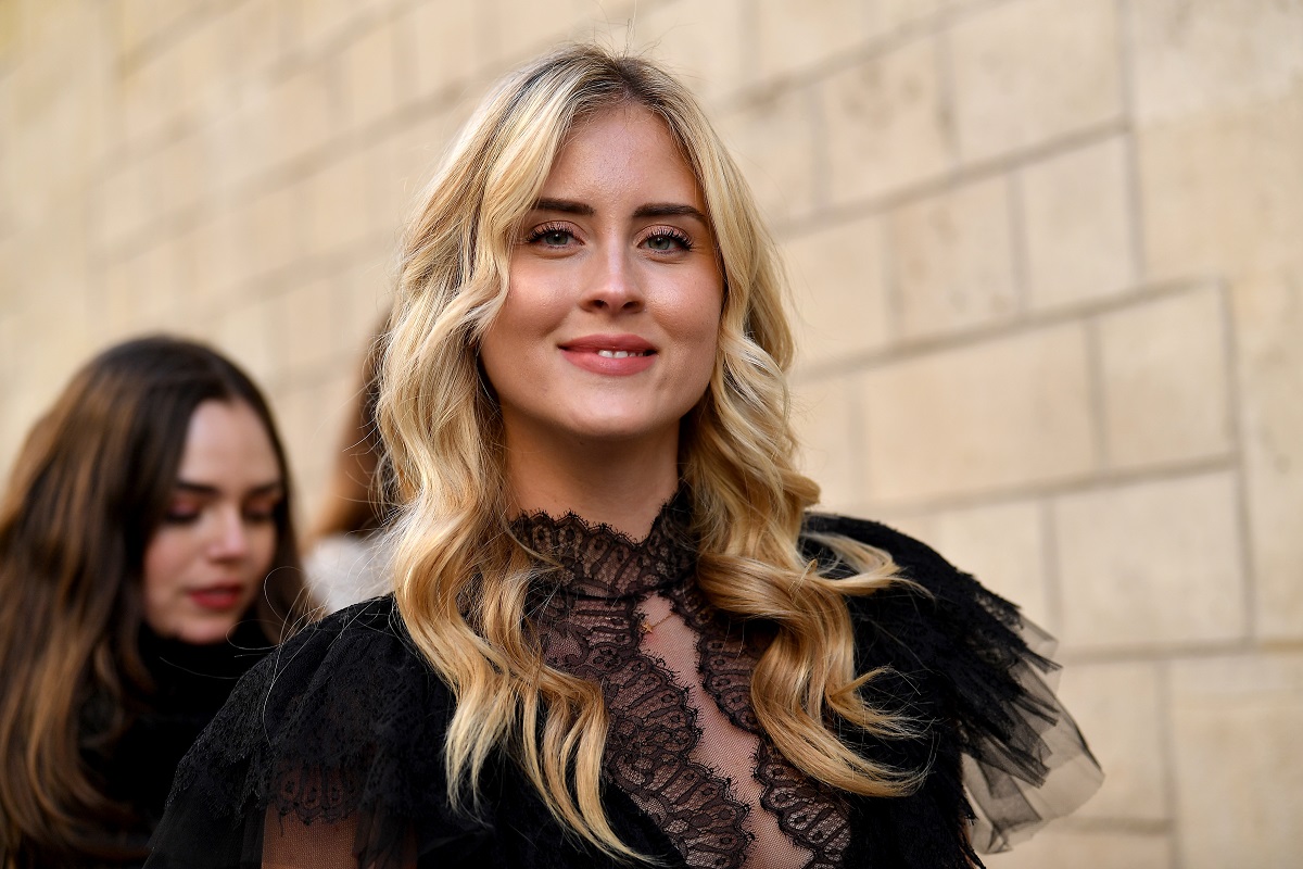Valentina Ferragni partecipa alla sfilata Christian Dior Haute Couture Primavera Estate 2019 nell'ambito della settimana della moda di Parigi il 21 gennaio 2019 a Parigi, Francia