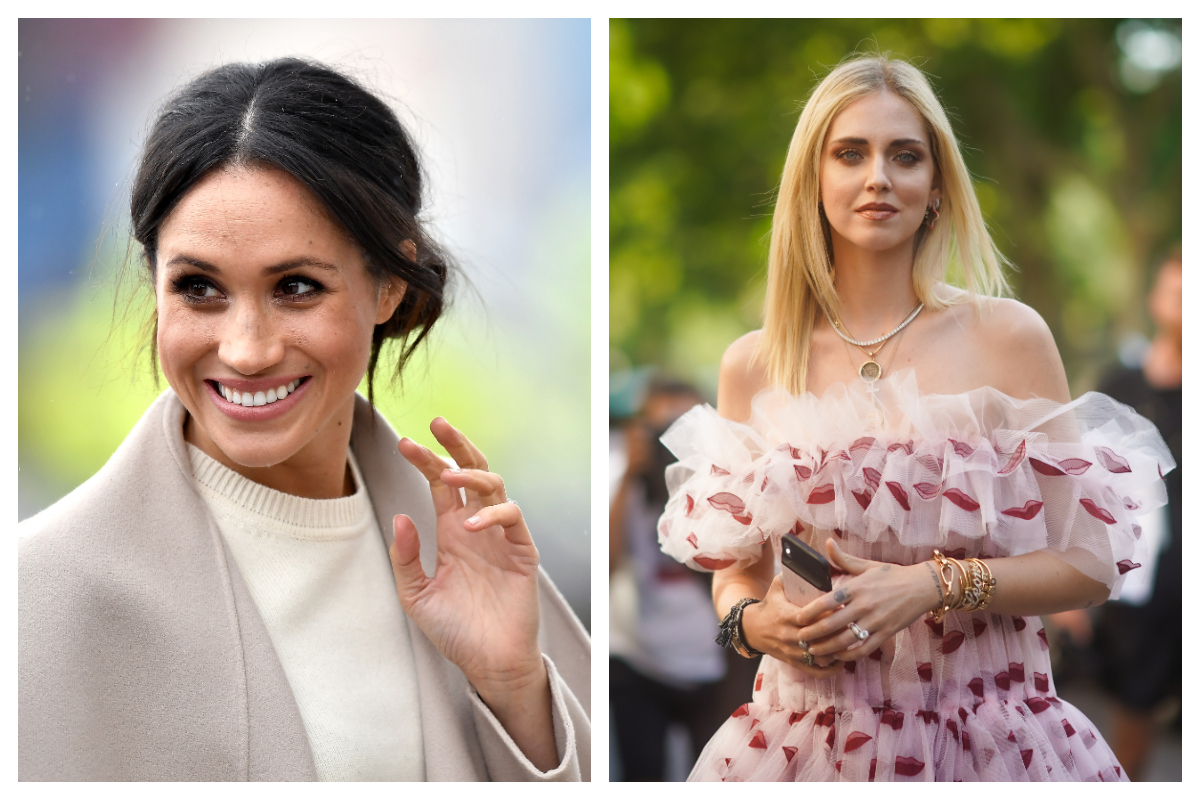 Chiara Ferragni e Meghan Markle sono le regine dei look pre-maman