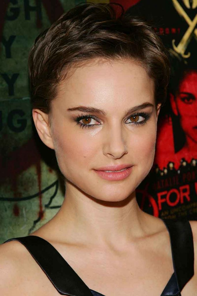 pixie cut natalie portman 