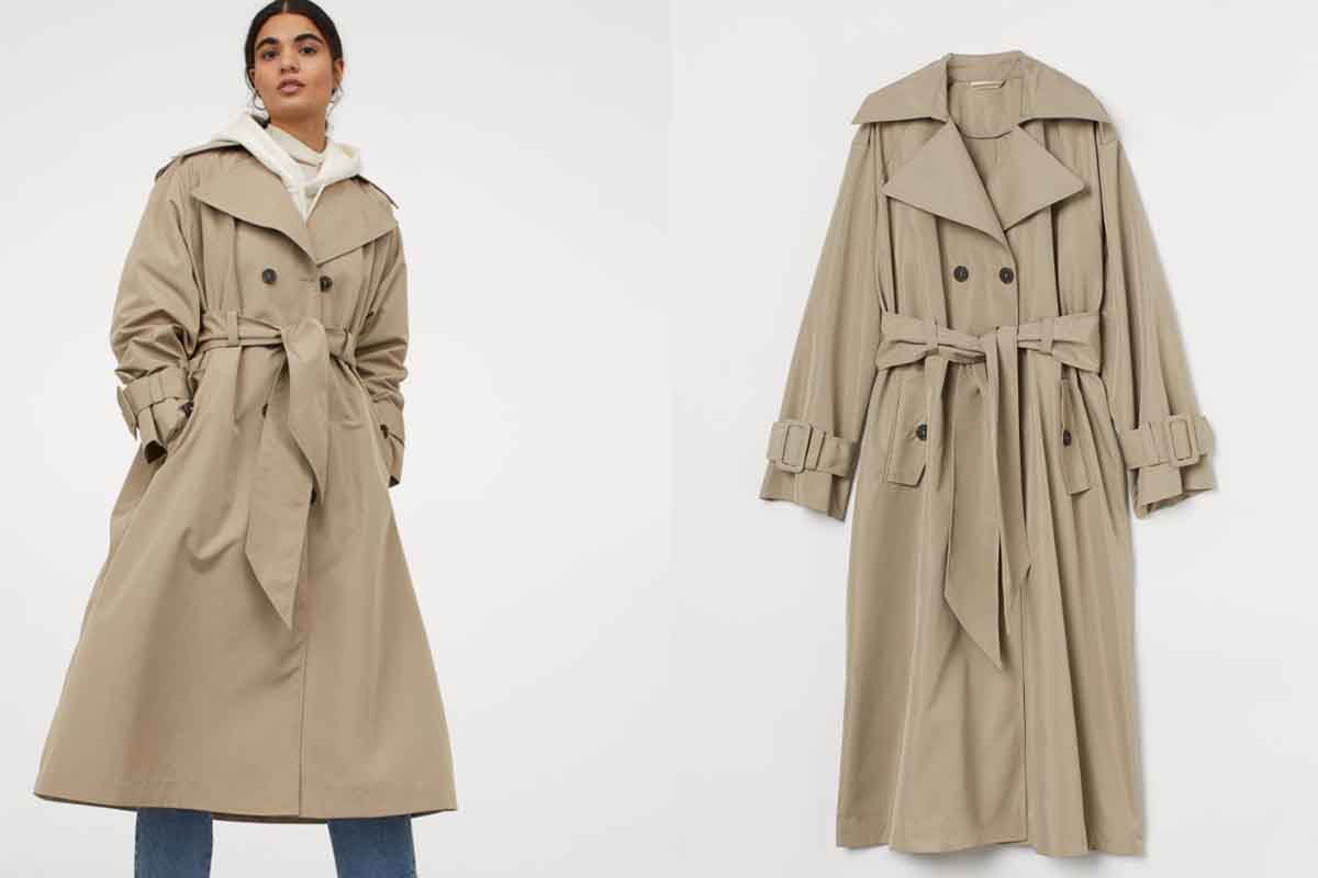 trench h&m
