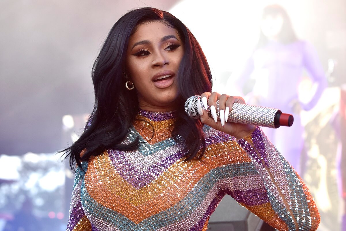 Cardi B si esibisce durante il Bonnaroo Music & Arts Festival 2019 il 16 giugno 2019 a Manchester, Tennessee.