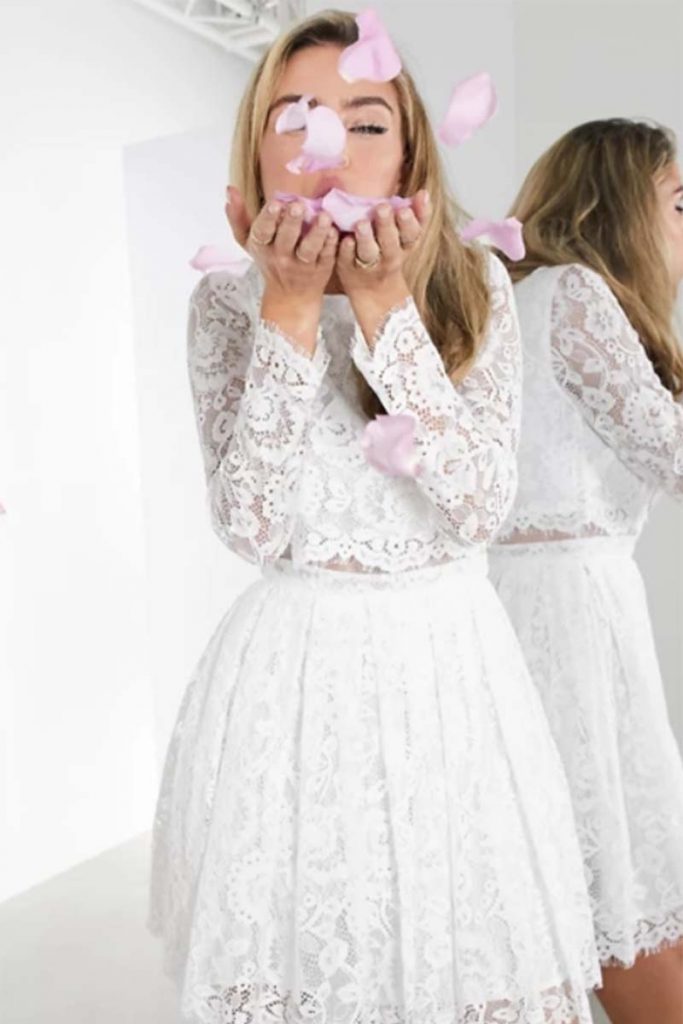 vestito da sposa asos edition