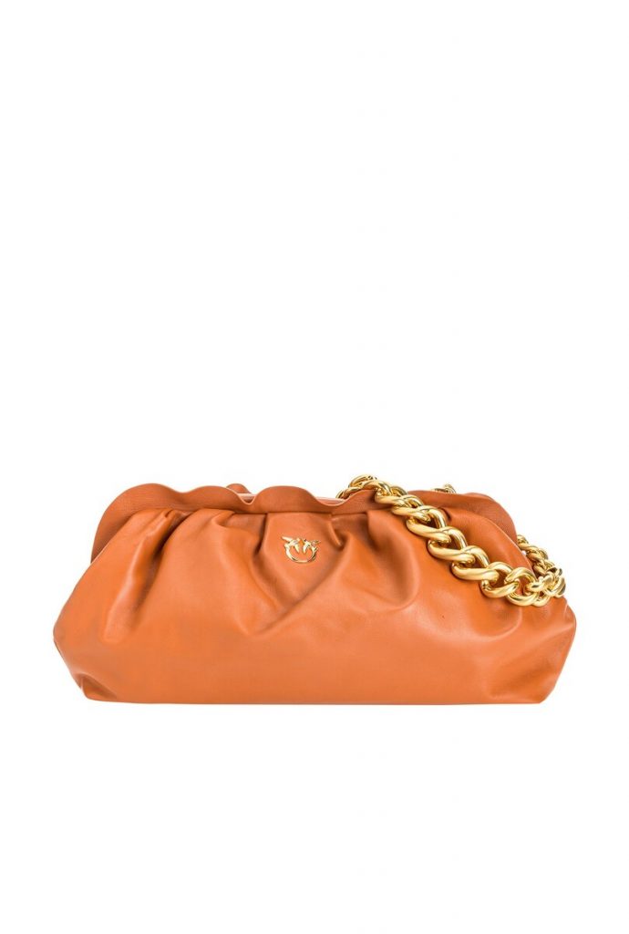 chain pouch pinko