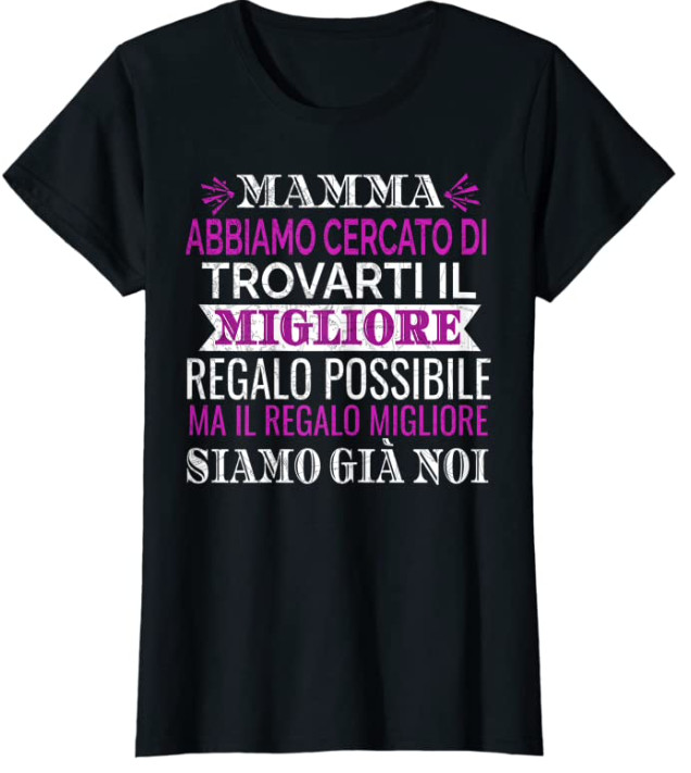 maglietta personalizzata