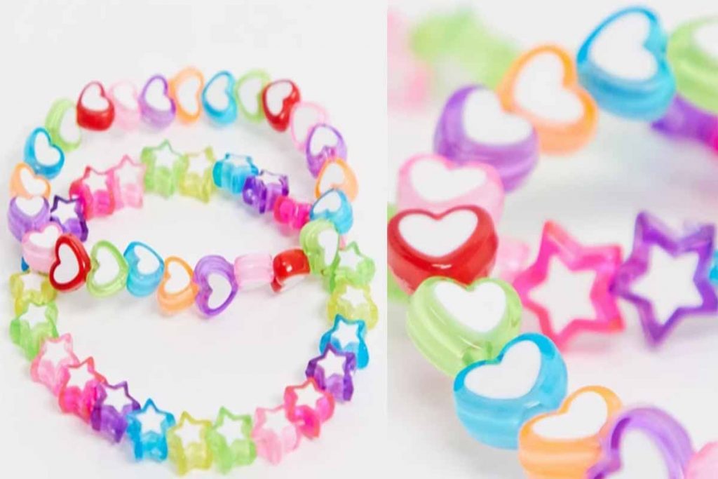 bracciali perlne asos design