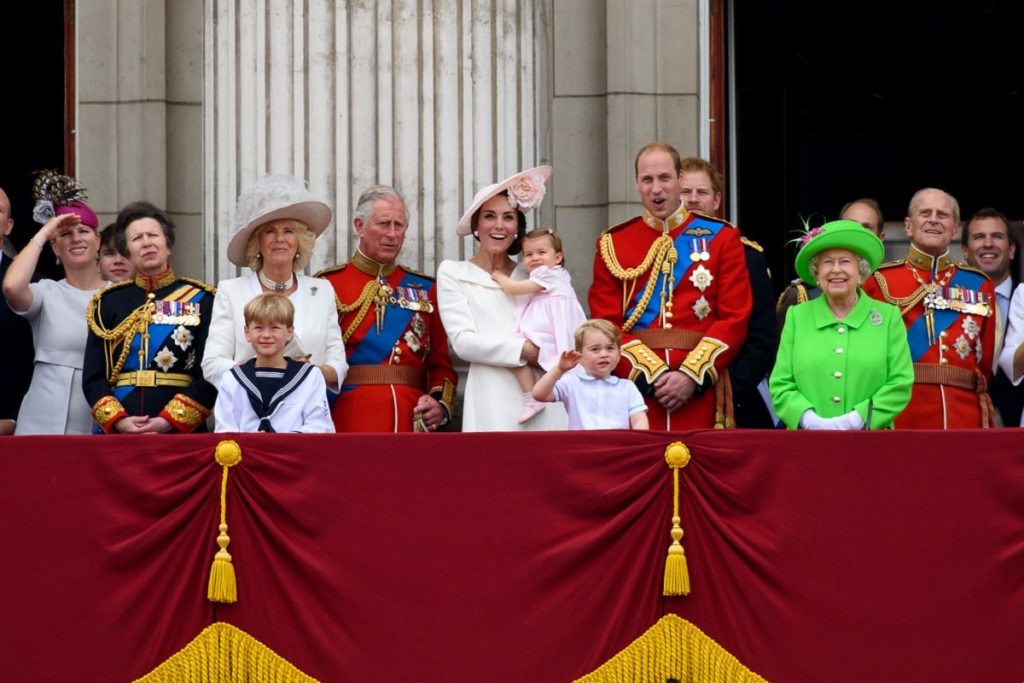 famiglia reale inglese
