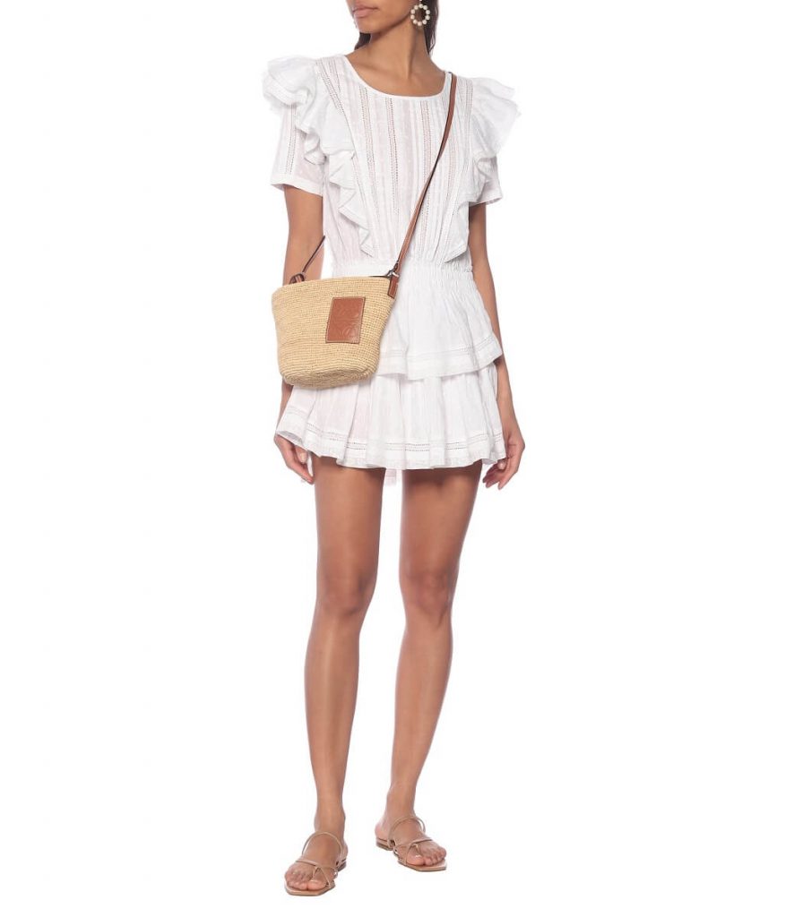 vestito bianco LoveShackFancy