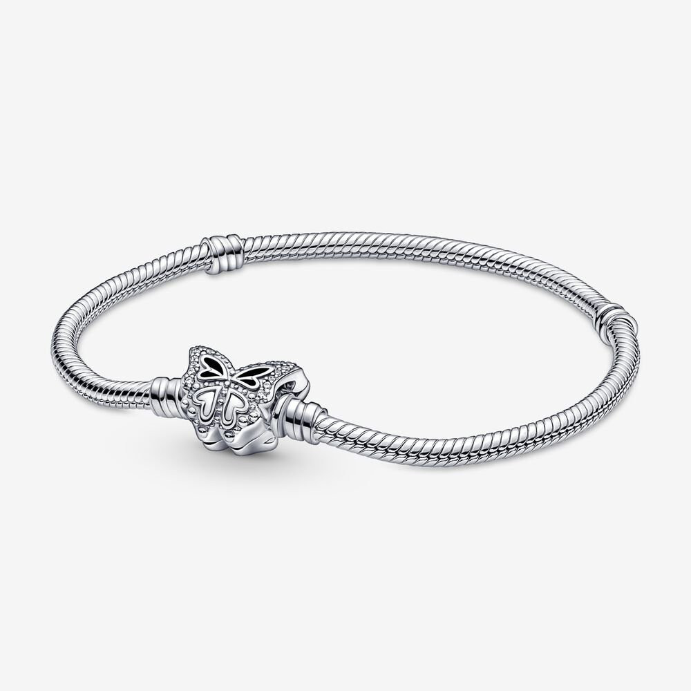 bracciale Pandora Moments con chiusura a farfalla