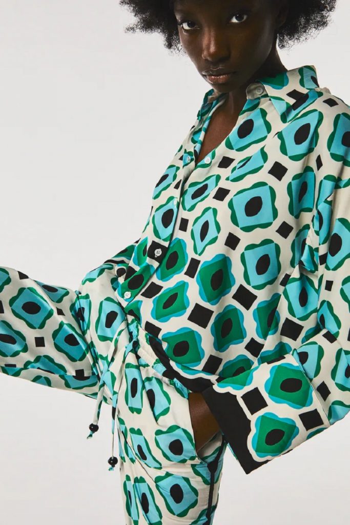camicia stampata zara