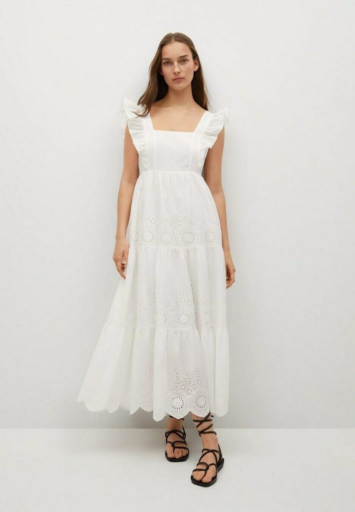 vestito bianco Mango