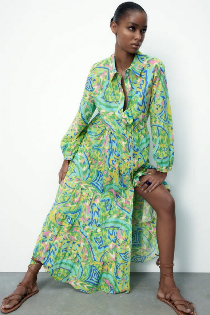 maxidress zara